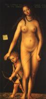 Lucas il Vecchio Cranach - Venus and Cupid